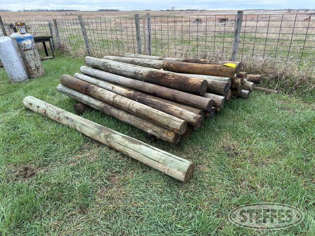 Approx. (30) wood posts